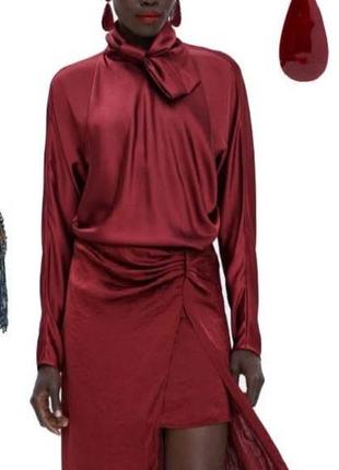 Zara вишукана жіноча блуза оригінал нова