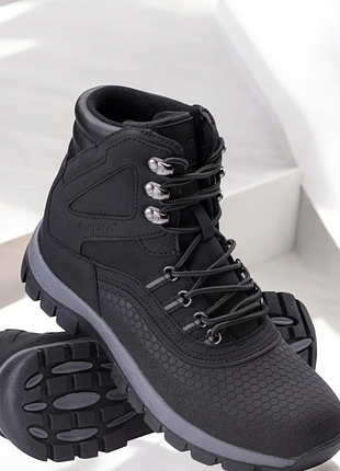 Мужские ботинки hi-tec blazi mid-black(оригинал)44-28см