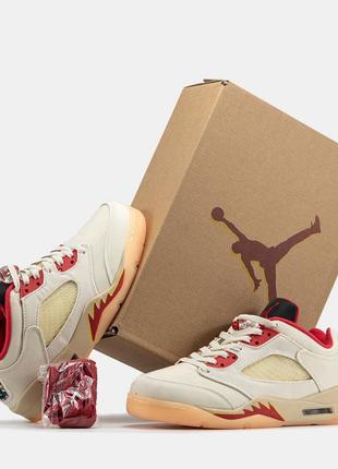 Мужские кроссовки nike air jordan 5 low chinese new year
