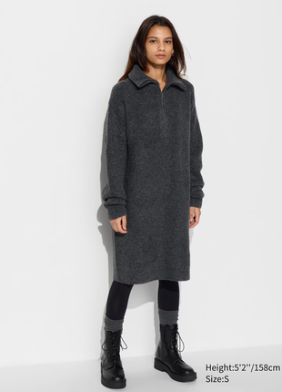 Платье из пряжи суфле uniqlo