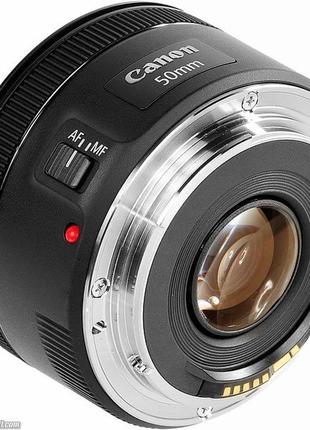 Объектив canon 50mm. 1.8