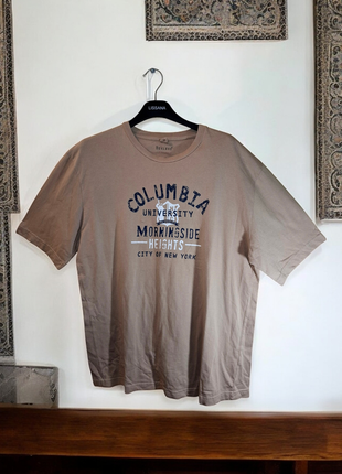 Чоловіча бавовняна футболка великого розміру