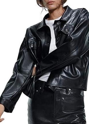 Рубашка эко кожа