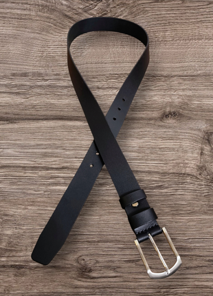 Ремень из натуральной кожи, 34 мм.    (088)