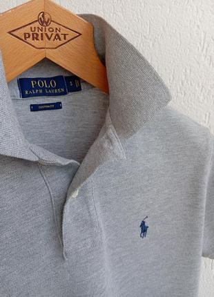 Футболка polo ralph lauren сіра оригінал в ідеалі