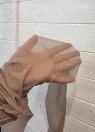 Красивіе тонкие колготки -винтаж 5 размер