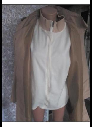 Удлинённая куртка -ветровка