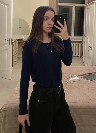 Кашемировый свитер лонгслив manor