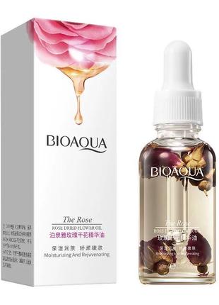 Есенція, ефірна олія сухоцвітів троянди bioaqua, 30 мл