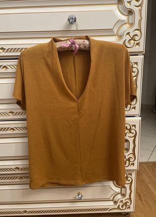 Футболка mango suit пісочна