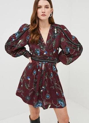 Плетеное платье корнелли с принтом батик