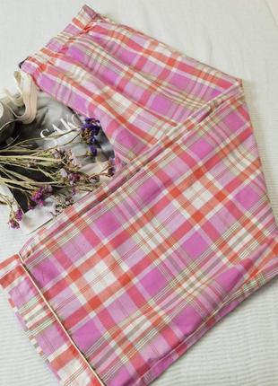 Брендовые домашние ситовые брюки размера 2xl