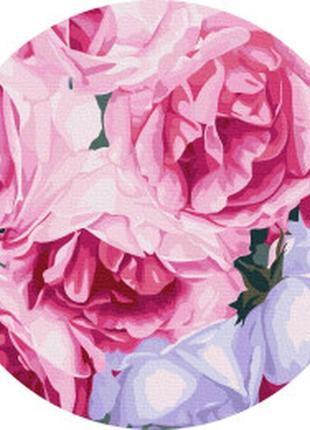 Картина за номерами рожеві троянди © anna steshenko