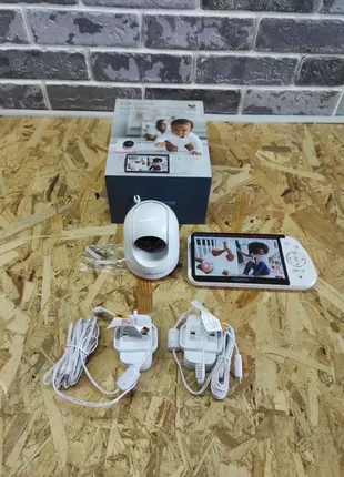 Видеоняня babysense 5,5 дюймовая с разделенным экраном и разрешением full 1080