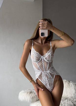Эротический боди, кружевной