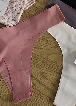 Безшовні трусики стрінги «неведимки»