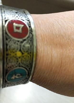 Браслет серебро