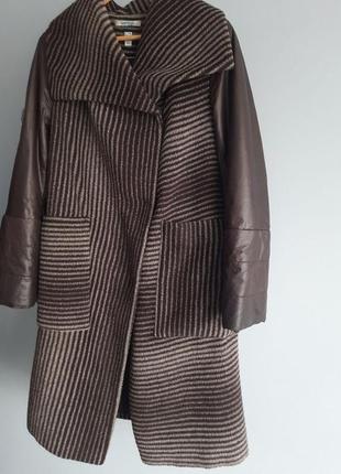 Пальто демисезонное samange из шерсти альпаки