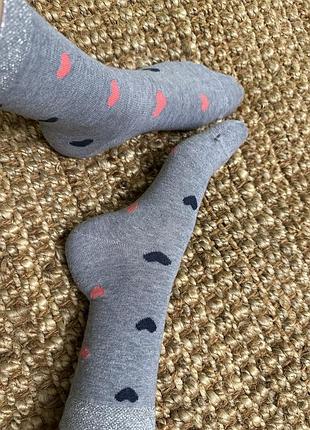 Шкарпетки з сердечками 35-38