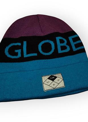 Globe шапка бини beanie hat бренд сноубординг скейтбординг vans