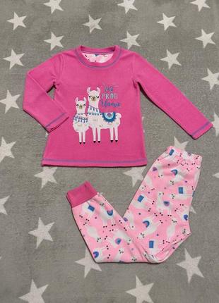 Флісова тепла піжама dunnes, 5-6 років.