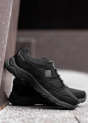 Кроссовки columbia firecamp fleece gore-tex black