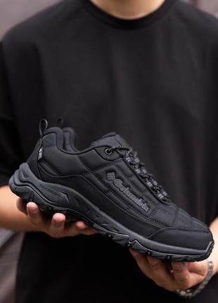 Кроссовки columbia firecamp fleece gore-tex black