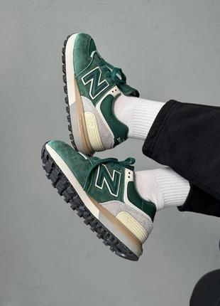 Кроссовки new balance 574 legacy green