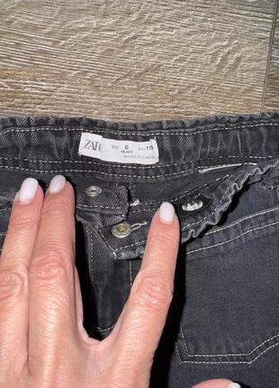 Продам джинсы zara на девочку 2