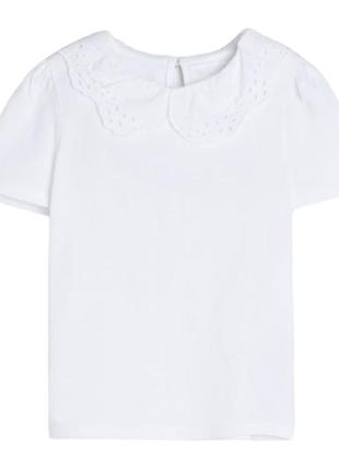 Блуза для девочки "clow" белая