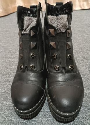 Кожаные ботиночки р 34