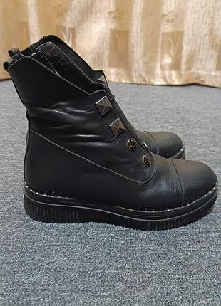 Кожаные ботиночки р 34 4