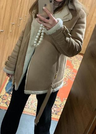 Дубленка авиатор