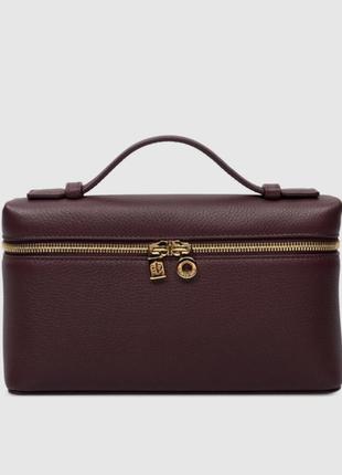 Сумка бордова  loro piana