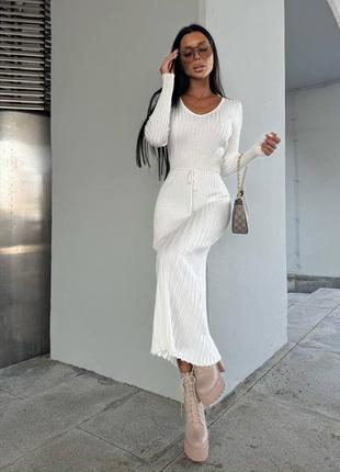 Ангорова сукня рубчик сіра чорна молочна платье ангоровое черное молочная серое