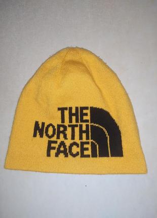 Шапка вязаная the north face (сша), оригинал, унисекс, двухслойная.