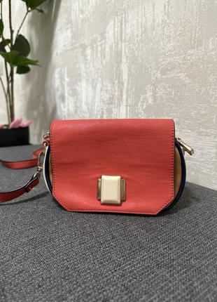 Шкіряна сумка крос-боді parfois