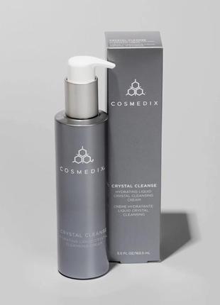 Cosmedix очищающий крем для лица с жидкими кристаллами crystal cleanse