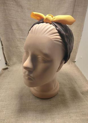 Стильний модний широкий обруч для волосся