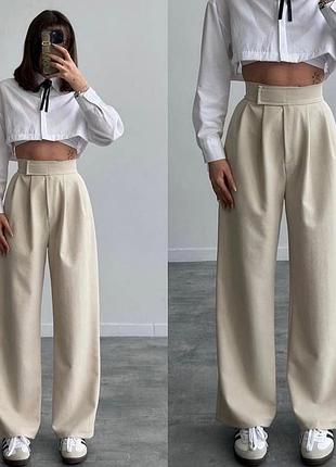 Брюки палаццо 3