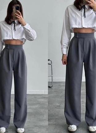 Брюки палаццо 7