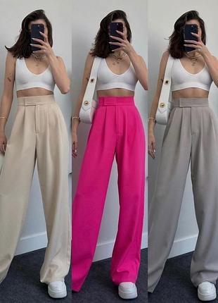 Брюки палаццо 5