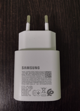 Скоростная зарядка 25w samsung pd.без кабеля