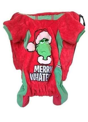 Демисезонный комбинезон для большой собаки мальчика. новый