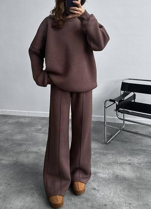 Теплые костюмы кроя oversize🔥