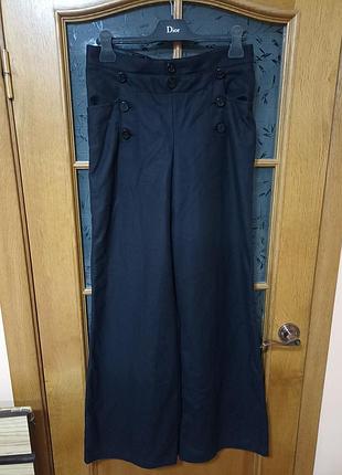 Отличные теплые брюки широкие zara studio,p.m