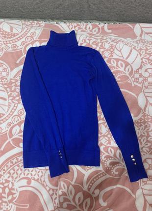 Гольф водолазка синій mohito