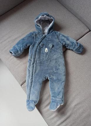 Плюшевий комбінезон на немовля