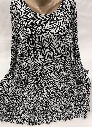 Вискозное платье большой размер