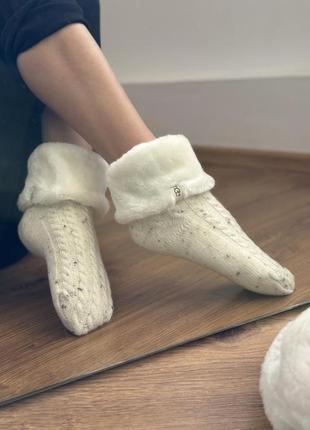 Ugg носки теплые тапочки женские новые